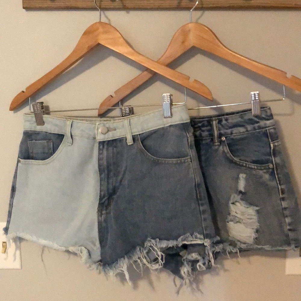 SHEIN Denim Shorts Bundle
